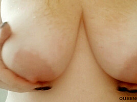 Fresh Squeezed Shower Wet Busty Natural Bbw Milf Pornstar Platinum Puzzy Tits
