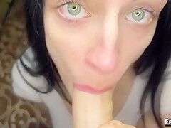 Frintteza - Green Eye Contact Pov Blowjob And Fuck