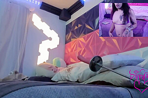 Fuck Machine Jade Rides Her Hismith