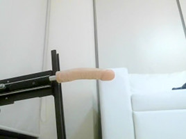 Fuck machine for a hot Latina slut