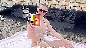 Fucked My Busty Best Friend On The Roof - Hungry Kitty
