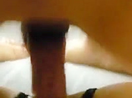 Fucked hard with husbands cock ring on