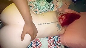 Fucking My Roommates Girl Cute Blonde Pawg Silently Fucks Bbc While Her Baby Step daddy Is Working!