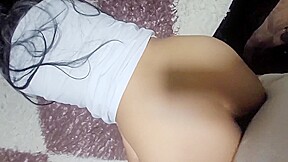 Fucking The Big Ass In My Living Room After Classes She Likes To Fuck And Gets Wet Delicious