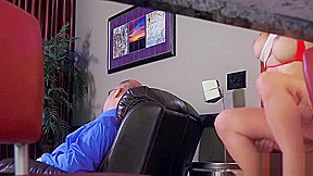 Fucking while he is laid out