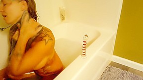 Fucks Pussy In Shower!