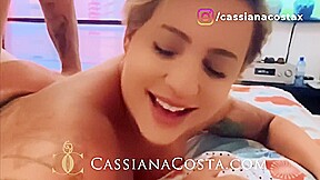 Fui Tomar Banho E Ele Nao Resistiu A Cassiana Costa E Veio Transar Comigo!
