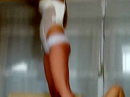 Full Weight Lesbian Head and Face Trampling with Bare Feet