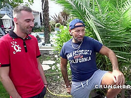 Fun Bareback Party With Friends In The Garden - FrenchFuckerXxl