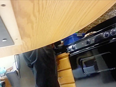 GILF WITH A VPL AND WEDGIE