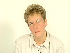 Gabi 48, Erst Dildo Dann Schwanz Lutschen