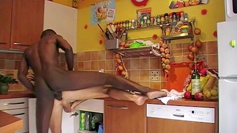 Gay Fucked By Ebony Plumbeer In The Kitchen - JessRoyanXxx