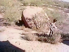 Gay cowboys retro fuck outdoors