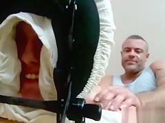 Gay masseur checks out straight guy and massages his ass