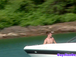 Gay sailor outdoor orgy with Chip Young