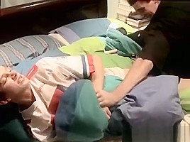 Gay spanking Although Kelly might be considered the lucky one for