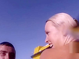 Geiler fick auf dem Boot