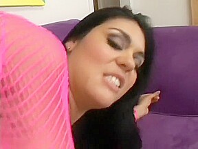 Gentle klooch with adorable tits gets her oily ass rampaged nicely