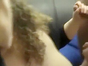 German BBW blows four cocks