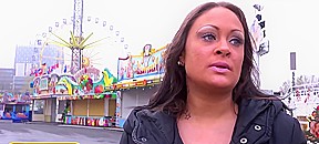 German Jill Angel picked up and fucked