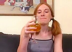 Ginger Babysitter Gets Boned !