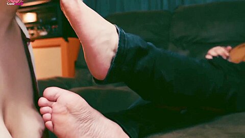 Girl Licking Her Neighbors Feet