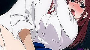 Girl gets a mouthful full of cum - Hentai Sex