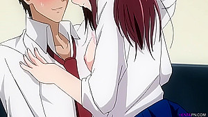 Girl gets a mouthful full of cum - Hentai Sex
