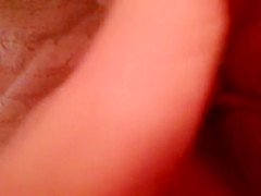 Girl plays with herself
