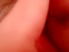 Girl plays with herself