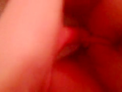 Girl plays with herself