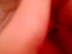 Girl plays with herself