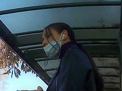 Girl sexy and public,