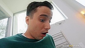 Girlfriends Stepmom Is Always Ready To Drain Swollen Ba - Cherie Deville And Ricky Spanish