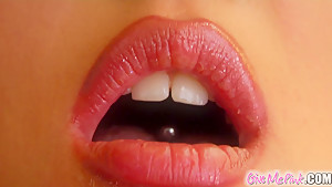 Give Me Pink Beautiful blue eyed girl tries anal toys