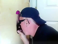 Gloryhole Suck Off Of Curious Married Guy