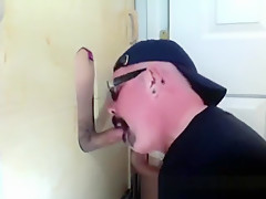 Gloryhole Suck Off Of Curious Married Guy