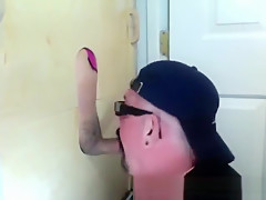Gloryhole Suck Off Of Curious Married Guy