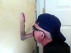 Gloryhole Suck Off Of Curious Married Guy