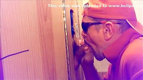 Gloryhole: Xtube friend boocharmer visits the gloryhole