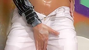 Gloryhole bukkaked slut fingers