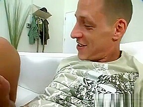 Gorgeous Blond With Juicy Shapes Performs A Footjob