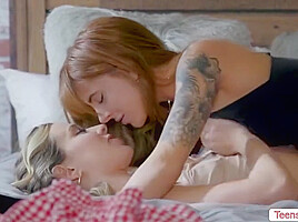 Gorgeous Lesbians Love Their Anal Toy Orgasms - Haley Reed And Lumi Ray
