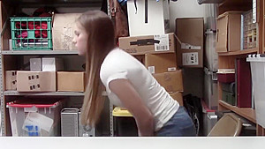 Gorgeous Summer Brooks gets her tight pussy banged by officers