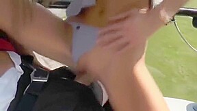 Gorgeous teenage tart Gina Gerson is sucking dick