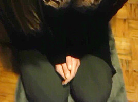 Goth Girl With Pigtails Used Fuck Mouth Deepthroat Cum Face
