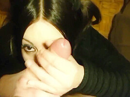 Goth Girl With Pigtails Used Fuck Mouth Deepthroat Cum Face