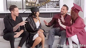 Graduation Gift, Step daddy And Step daughter Amp - Danni Rivers, Jada Kai And Step daddy Step daughter