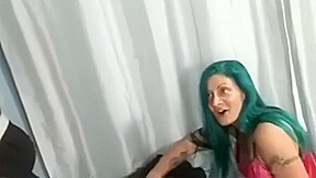 Greenhead Slut, Lesbian Scene