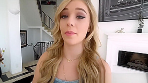 Guy blackmails his stepsister to fuck him to keep her secret